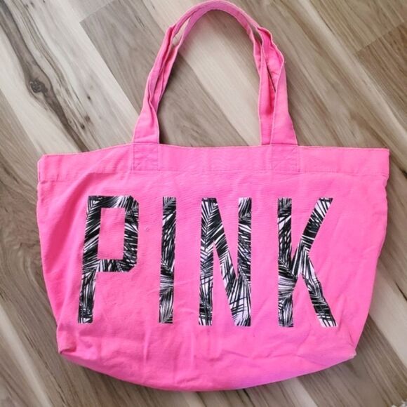 PINK Victoria's Secret Handbags - Victoria's Secret Pink Limited Edition 2014 Spring Break Tote/Beach Bag RARE